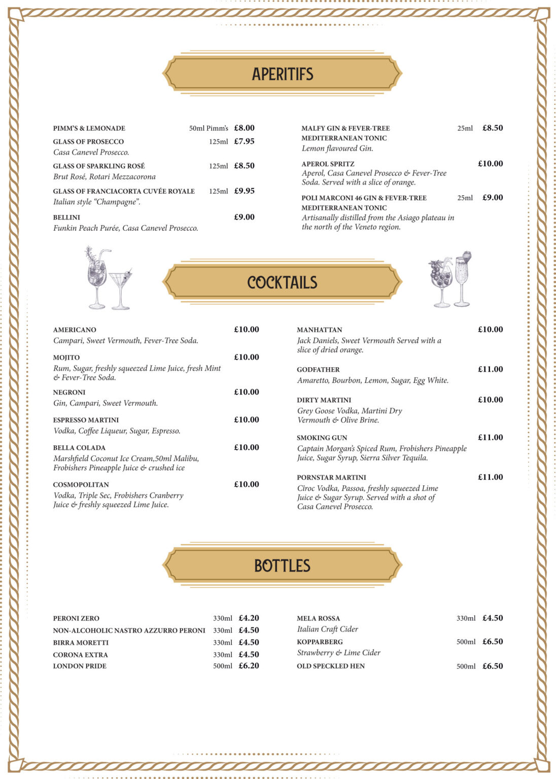 Italian Restaurant Menu Design 5